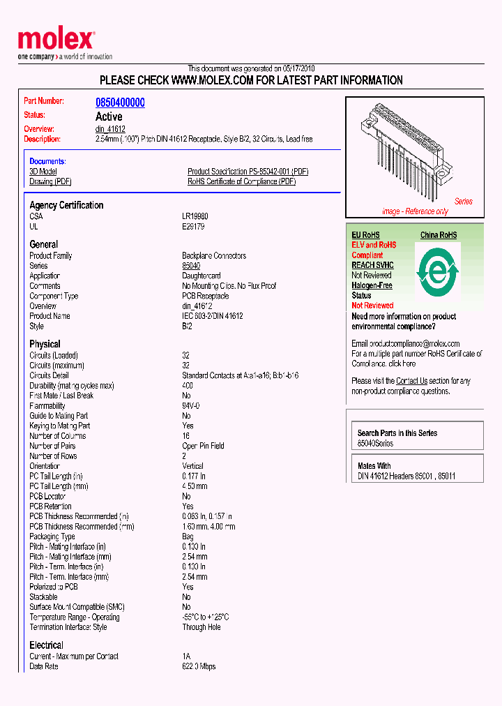 85040-0000_4942539.PDF Datasheet