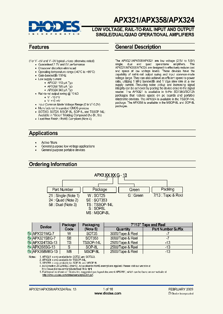 APX321SEG-7_4942718.PDF Datasheet