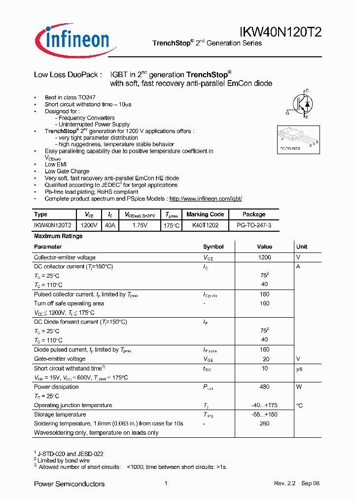 IKW40N120T2_4942789.PDF Datasheet