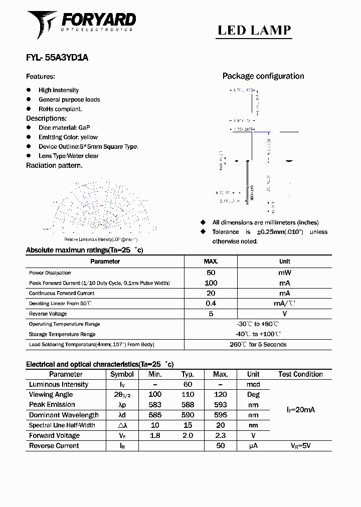FYL-55A3YD1A_4942905.PDF Datasheet