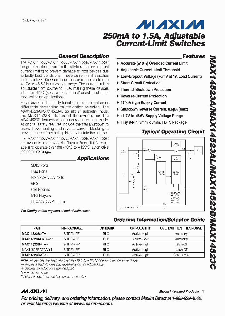 MAX14523A11_4944391.PDF Datasheet