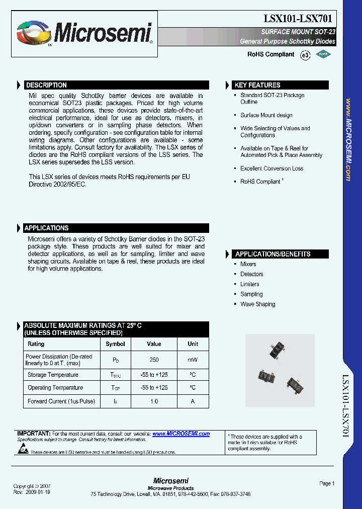 LSX701_4944549.PDF Datasheet