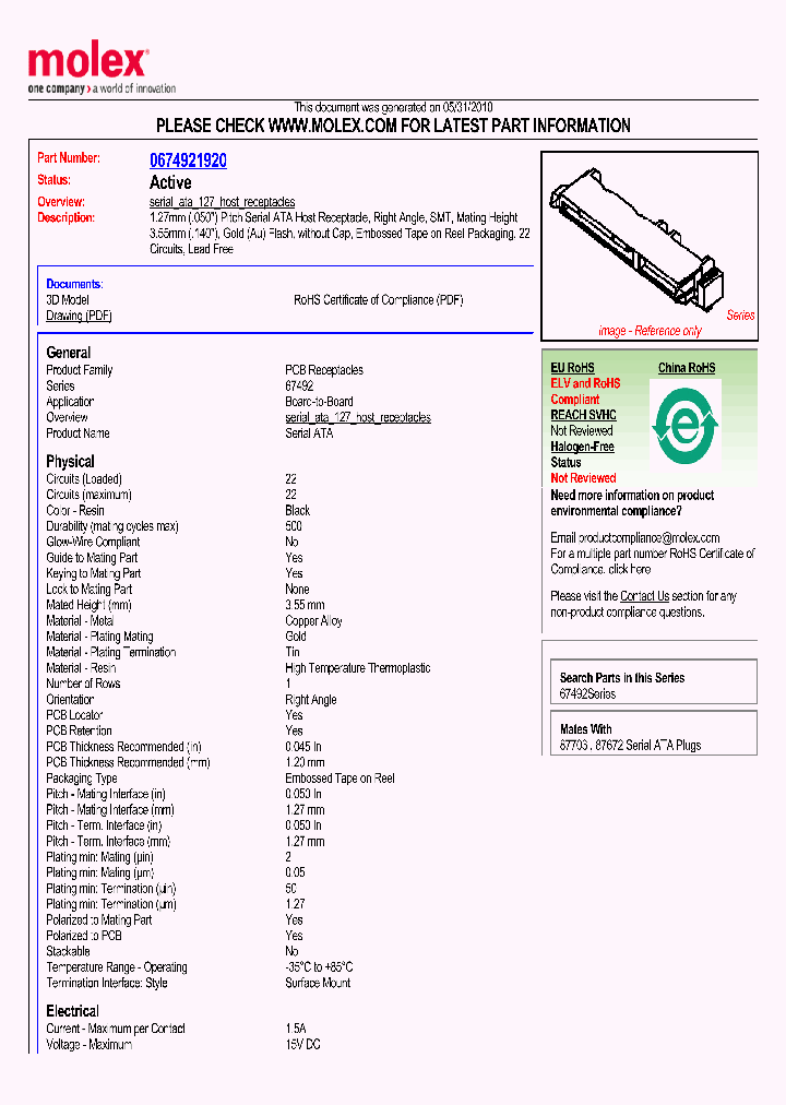 0674921920_4945420.PDF Datasheet