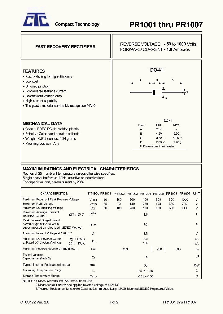 PR1001_4945724.PDF Datasheet
