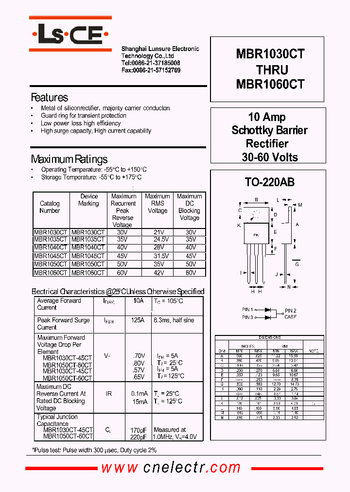 MBR1040CT_4945801.PDF Datasheet