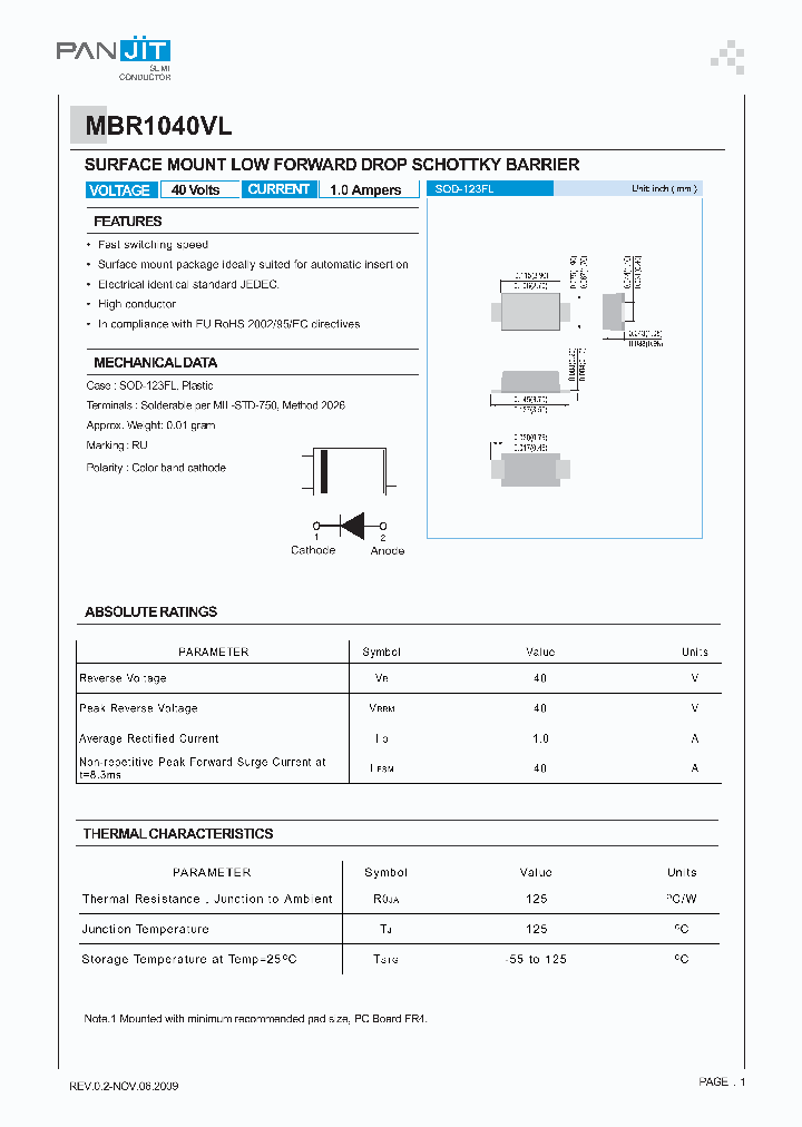 MBR1040VL_4945808.PDF Datasheet