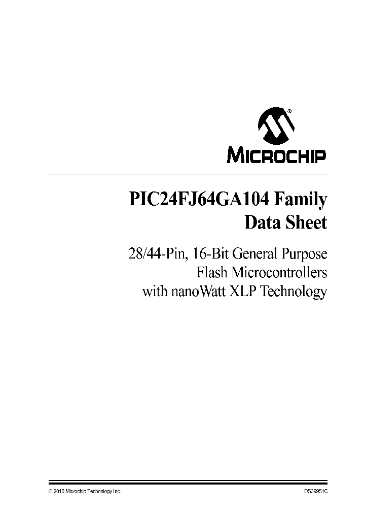 PIC24FJ32GA102T-IML_4946521.PDF Datasheet