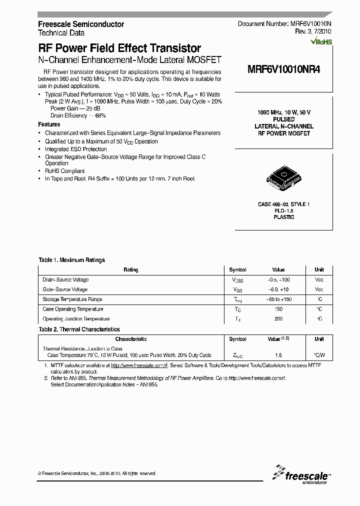 MRF6V10010NR4_4947434.PDF Datasheet