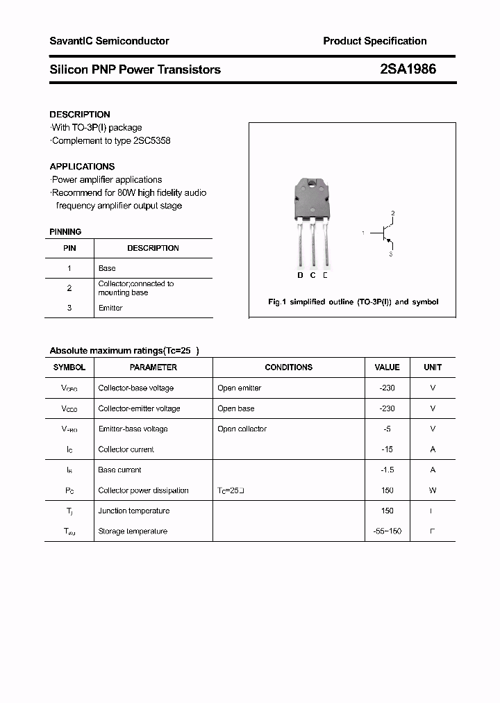 2SA1986_4947740.PDF Datasheet