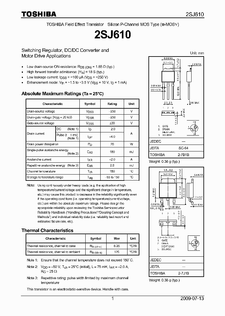 2SJ610_4947829.PDF Datasheet