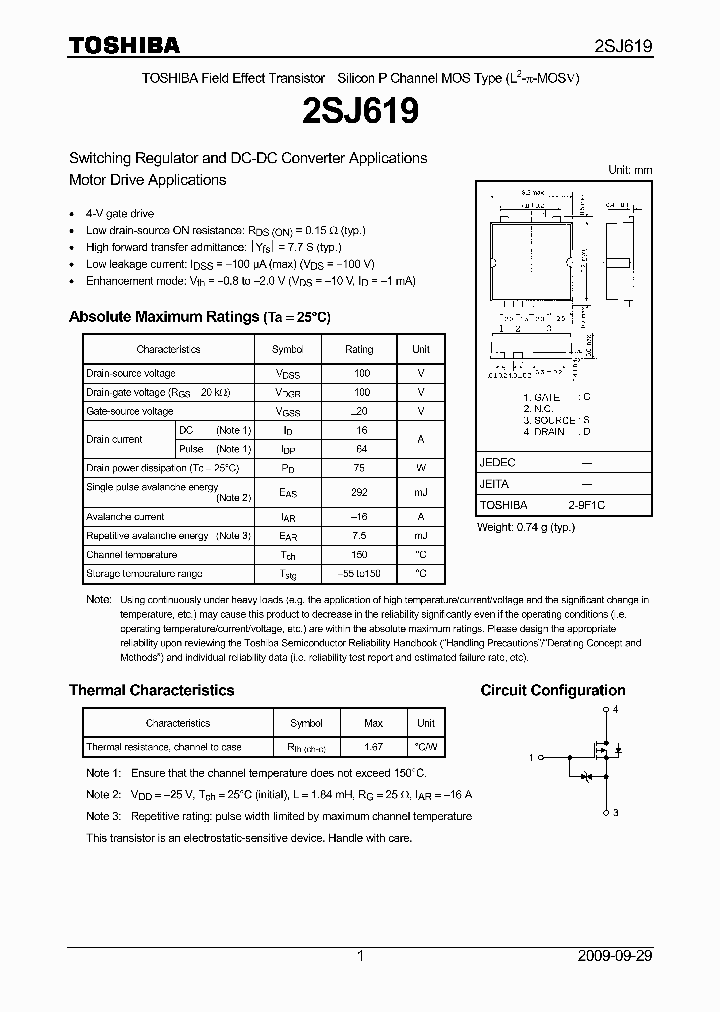 2SJ619_4947833.PDF Datasheet