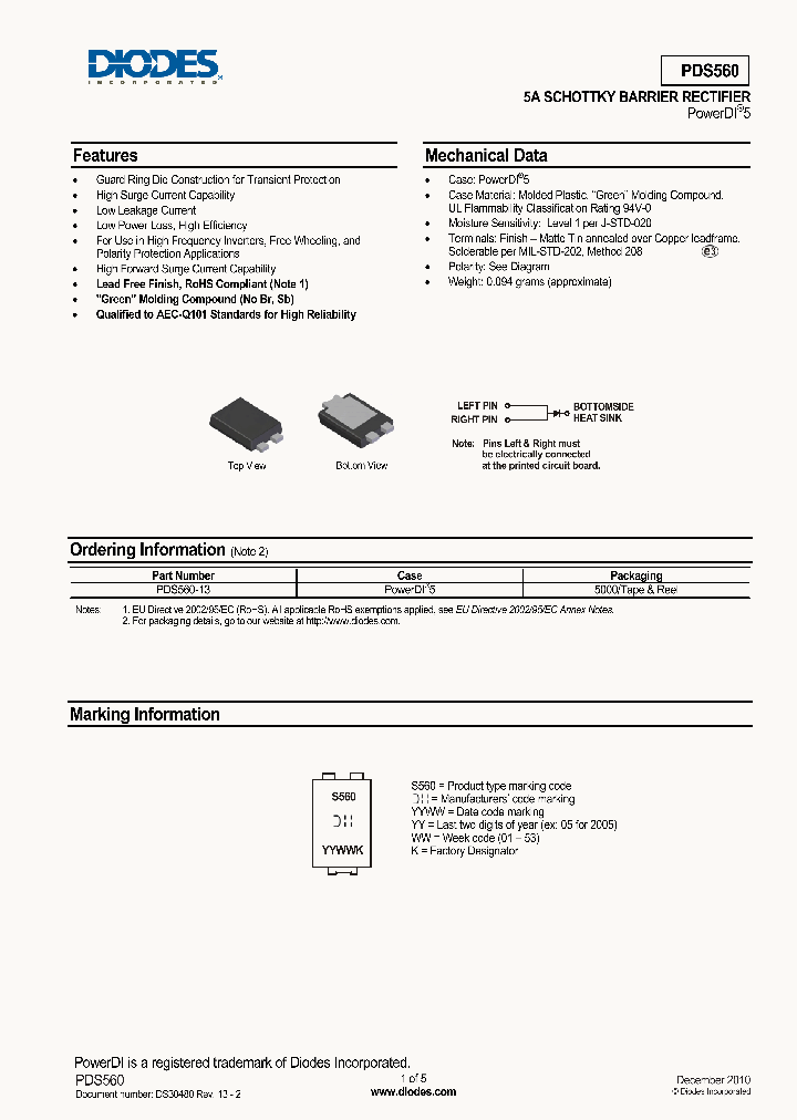 PDS560-13_4947925.PDF Datasheet