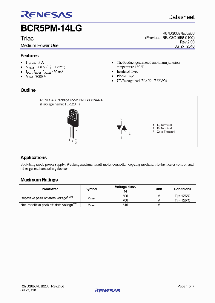 BCR5PM-14LG_4948500.PDF Datasheet