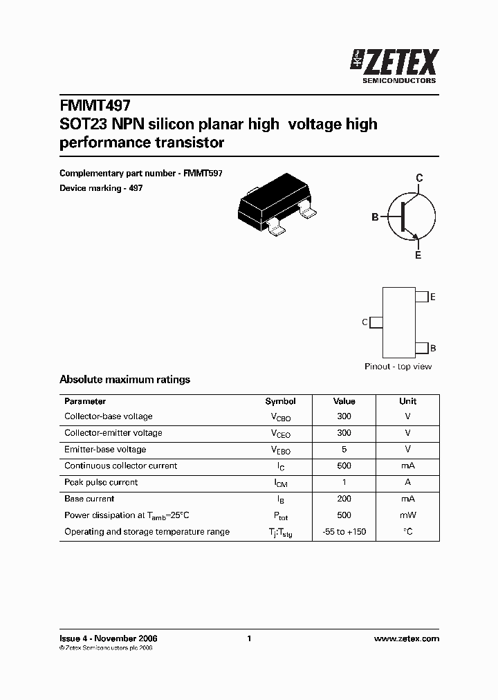 FMMT497_4948734.PDF Datasheet