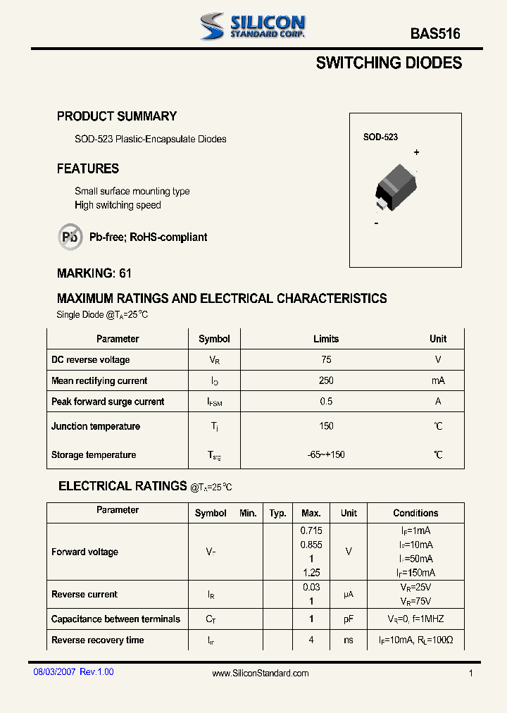 BAS516_4948987.PDF Datasheet