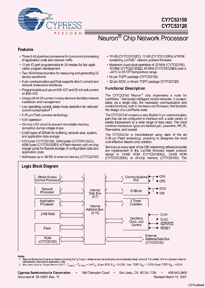 CY7C53120_4949274.PDF Datasheet