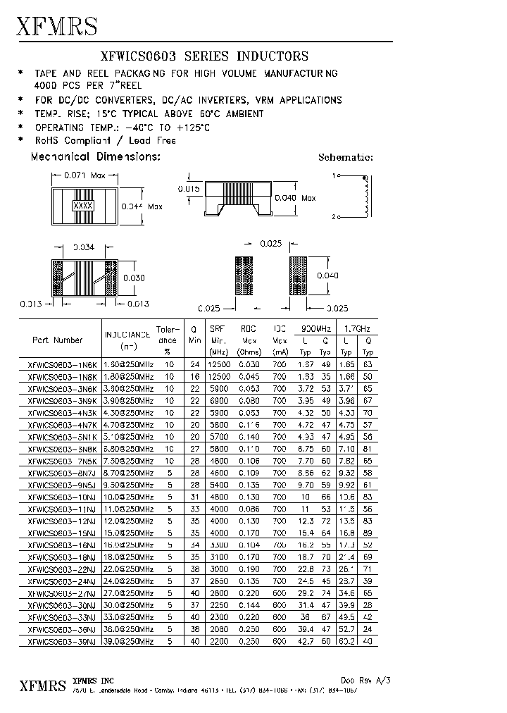 XFWICS0603-36NJ_4949446.PDF Datasheet