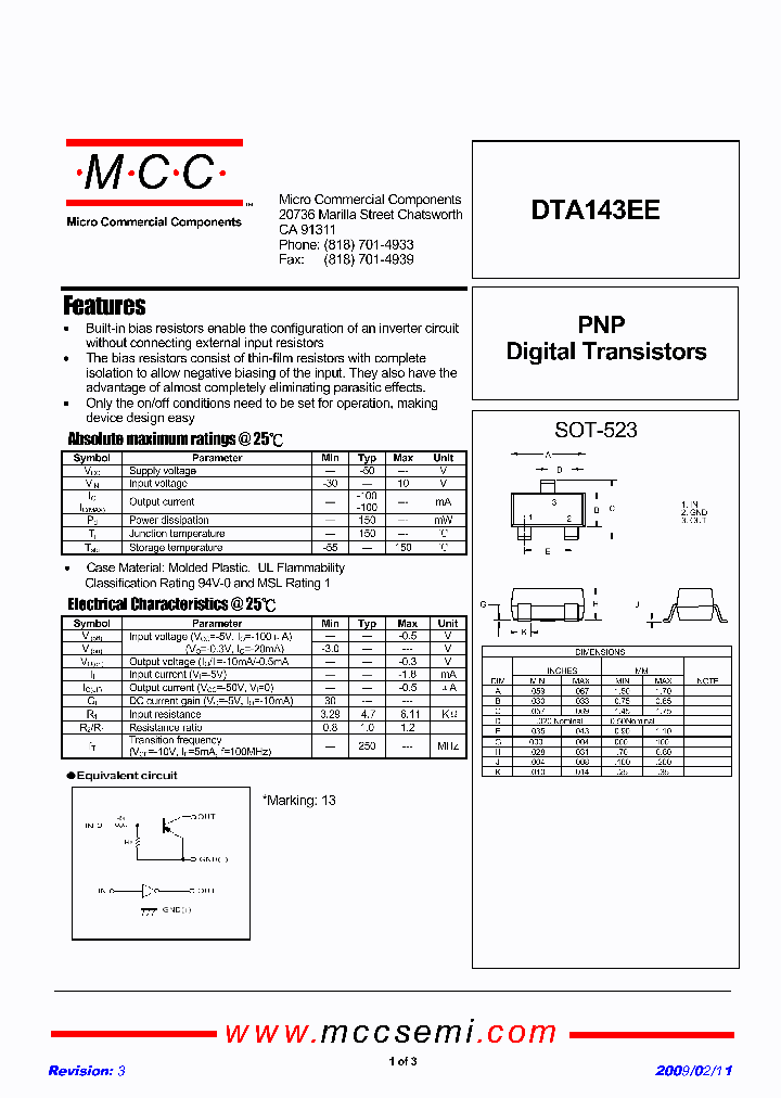 DTA143EE-TP_4949580.PDF Datasheet