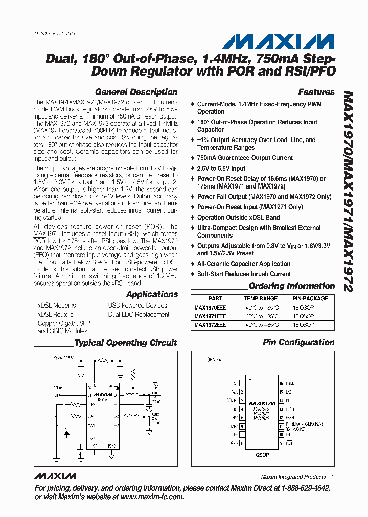 MAX1971_4950155.PDF Datasheet