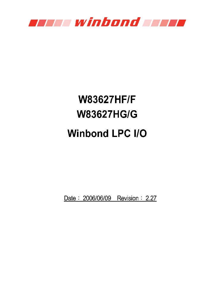 W83627HF_4950333.PDF Datasheet