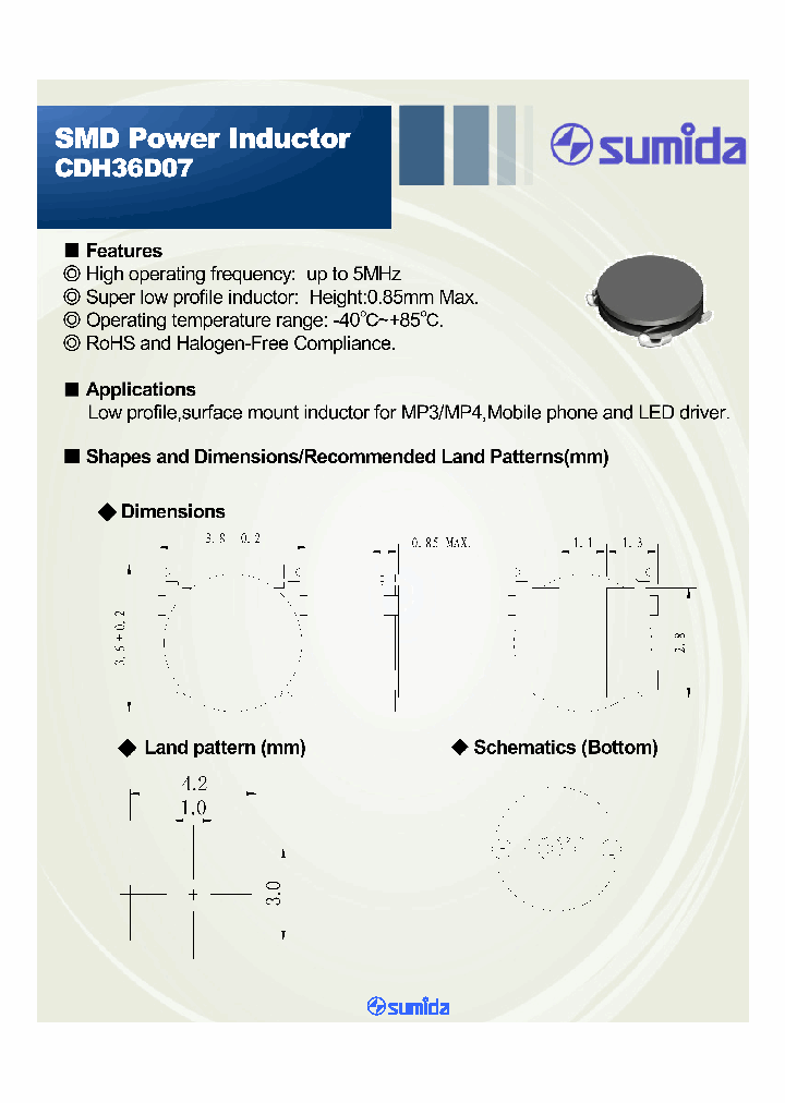CDH36D07NP-100MC_4950457.PDF Datasheet