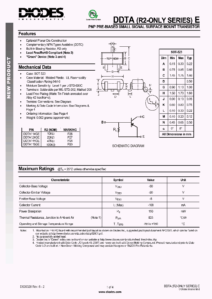 DDTA114GE2_4950642.PDF Datasheet