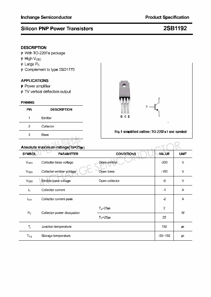 2SB1192_4951038.PDF Datasheet