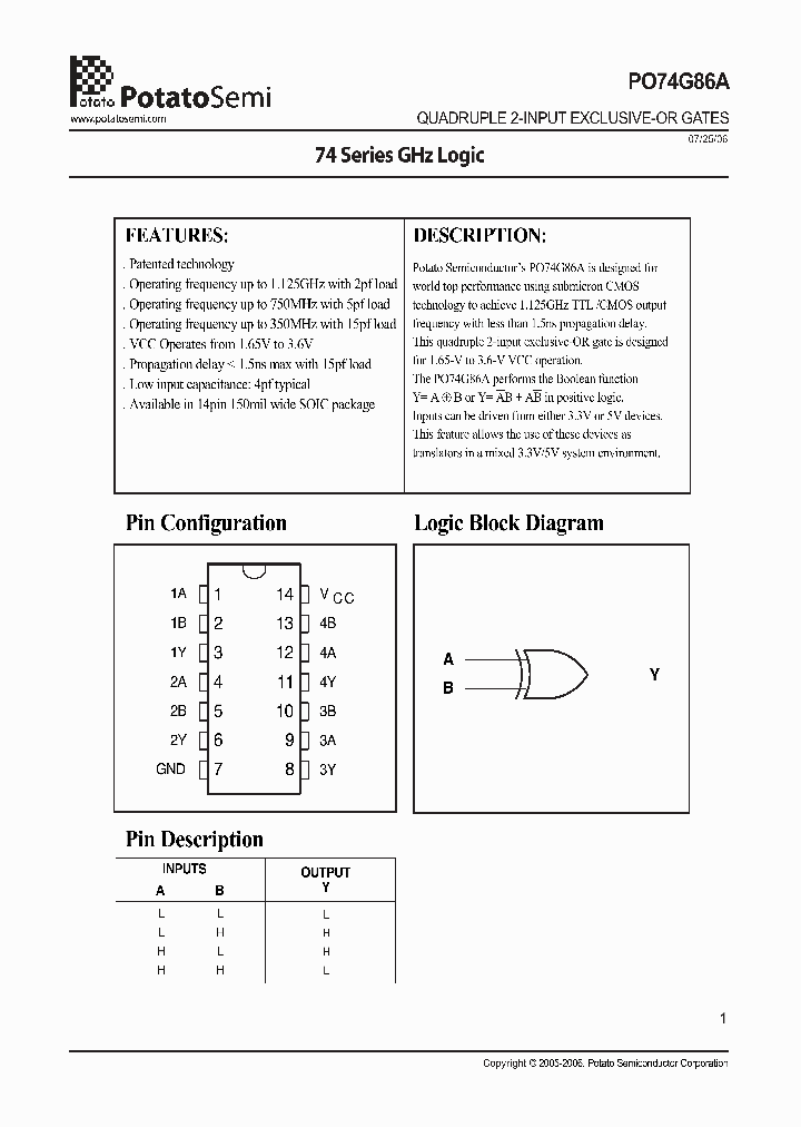 PO74G86ASR_4951533.PDF Datasheet