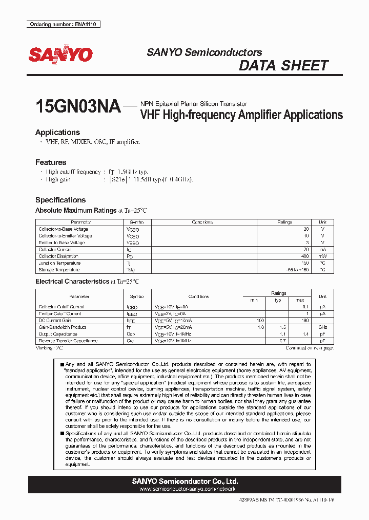 15GN03NA_4951655.PDF Datasheet