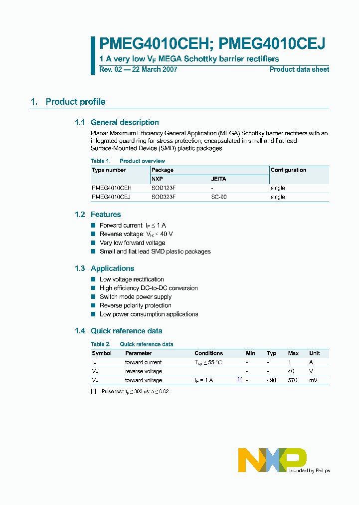 PMEG4010CEH_4951790.PDF Datasheet