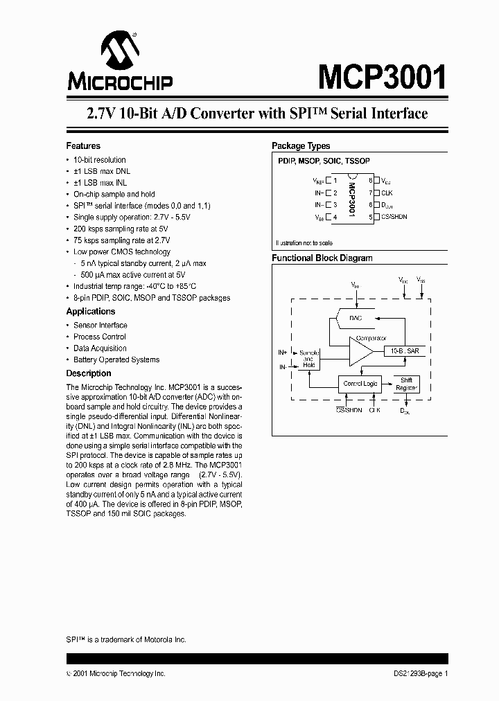 MCP3001_4951882.PDF Datasheet