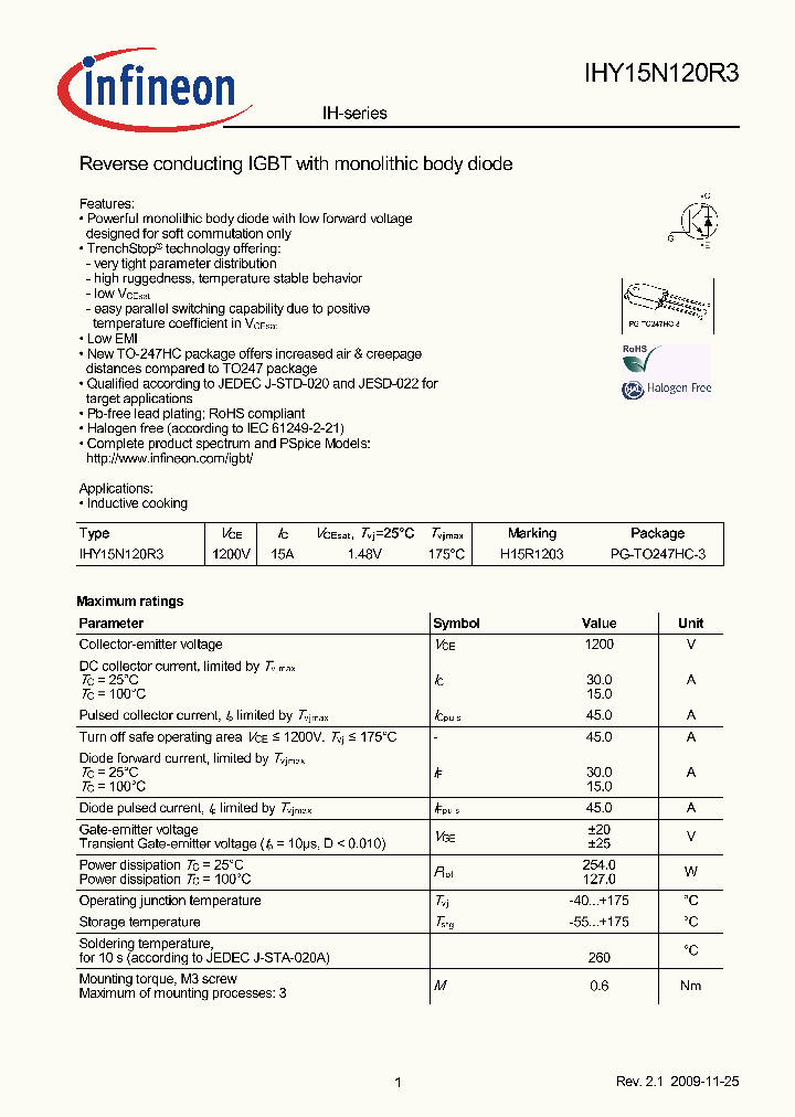 IHY20N120R3_4952049.PDF Datasheet