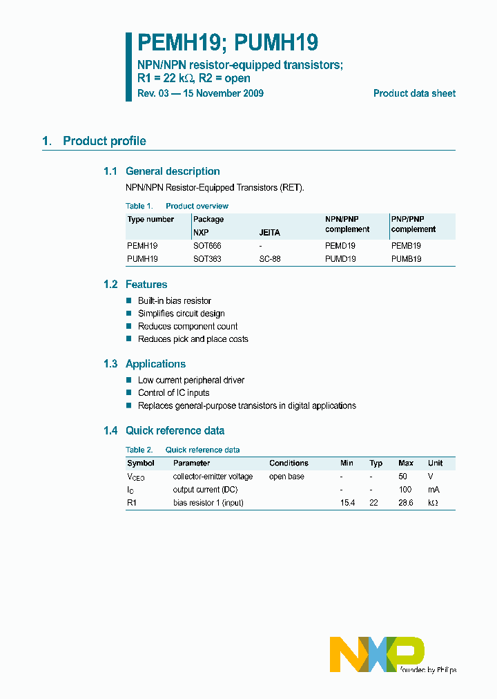 PEMH19_4952255.PDF Datasheet