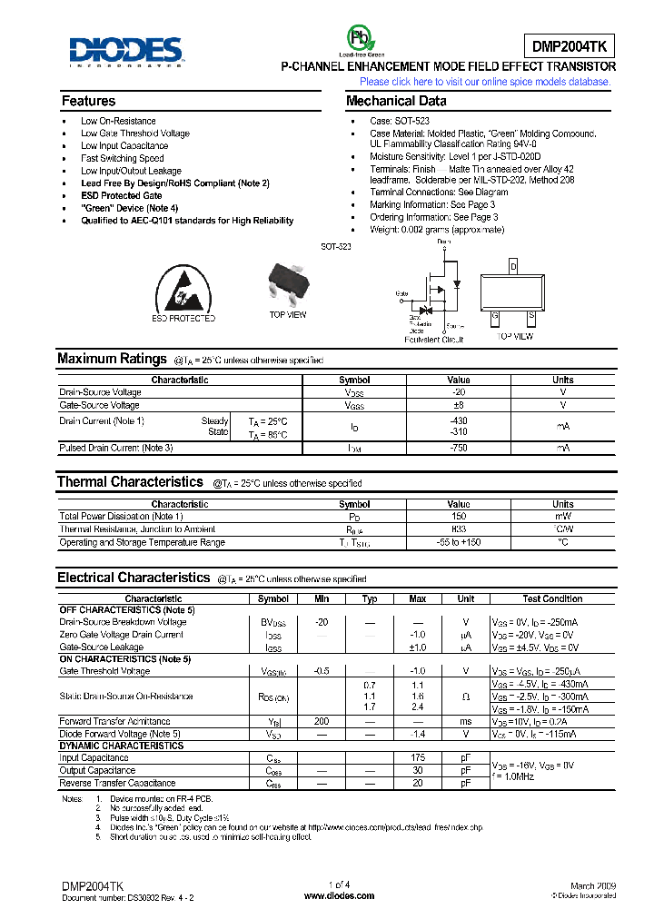 DMP2004TK_4952432.PDF Datasheet