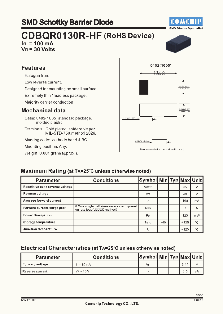 CDBQR0130R-HF_4952509.PDF Datasheet