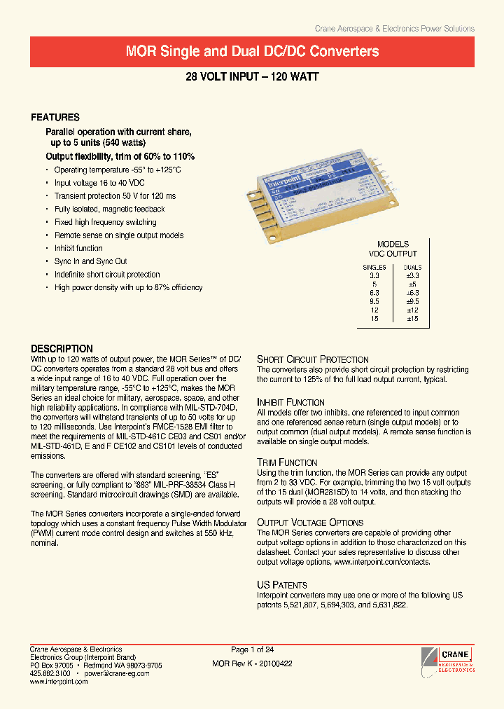 MOR2812D_4952615.PDF Datasheet