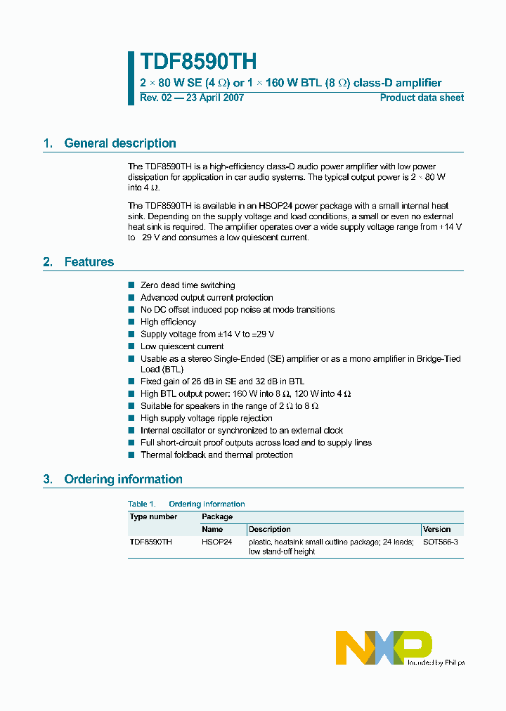 TDF8590TH_4952946.PDF Datasheet