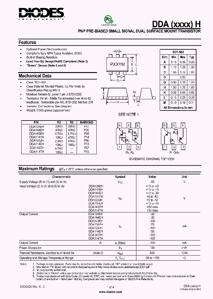 DDA124EH_4953040.PDF Datasheet