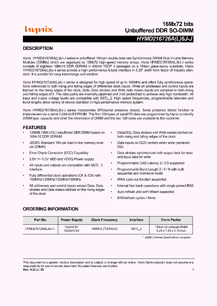 HYMD216726A6J-J_4953129.PDF Datasheet