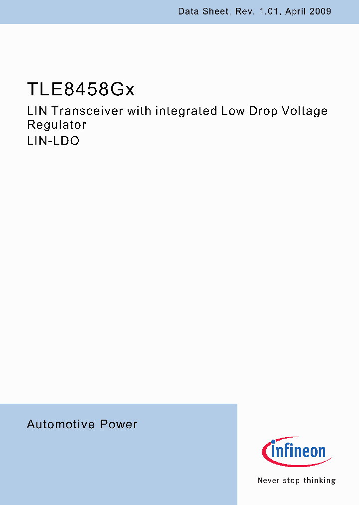 TLE8458GX_4953568.PDF Datasheet