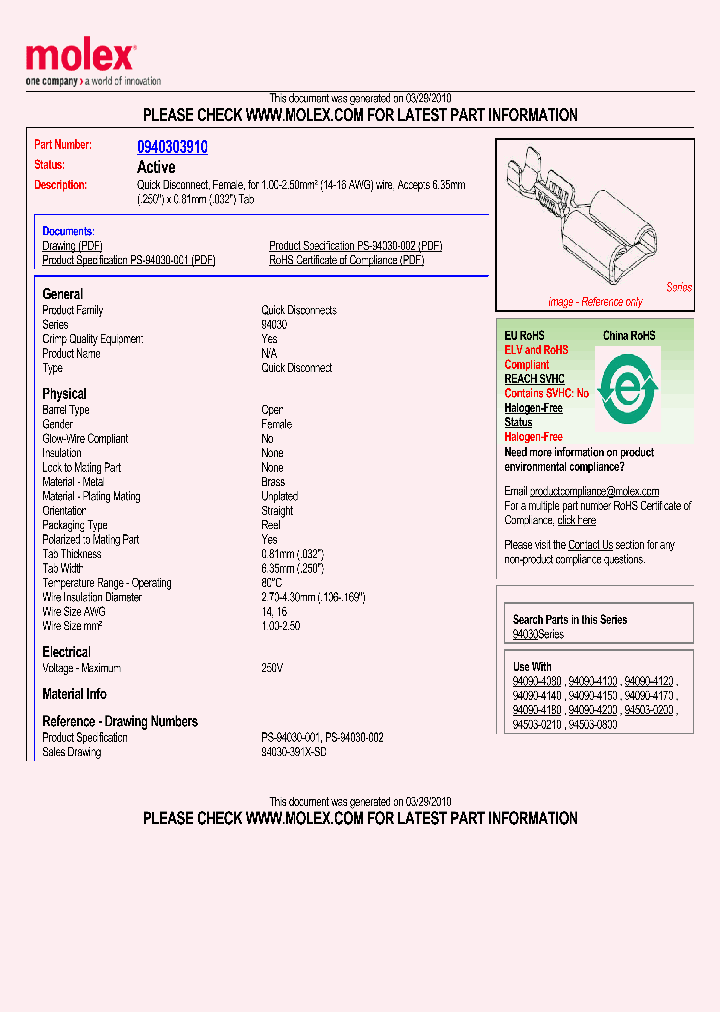 0940303910_4953708.PDF Datasheet