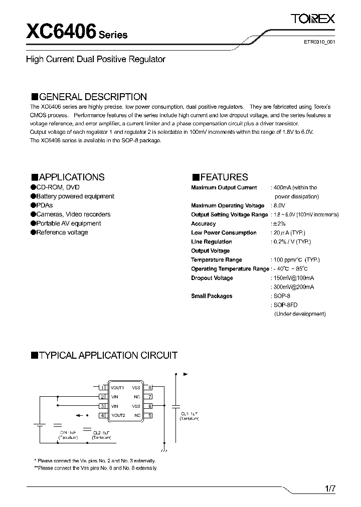 XC64061_4955109.PDF Datasheet