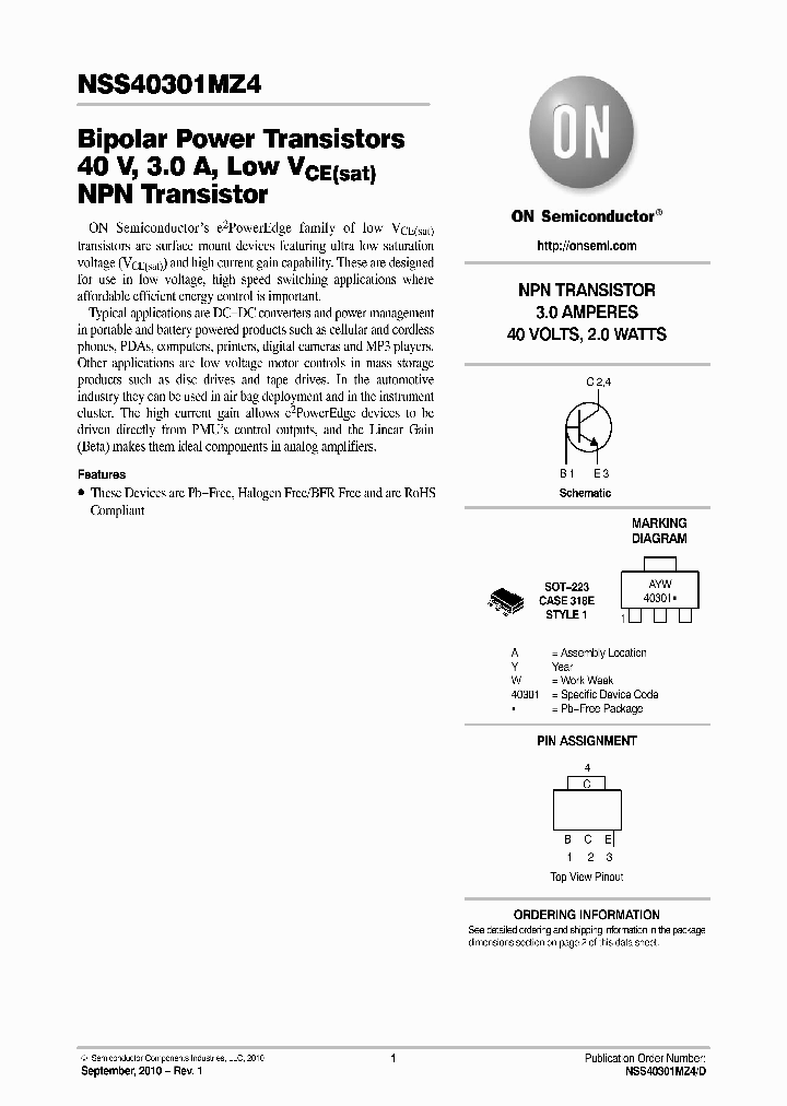 NSS40301MZ410_4955261.PDF Datasheet