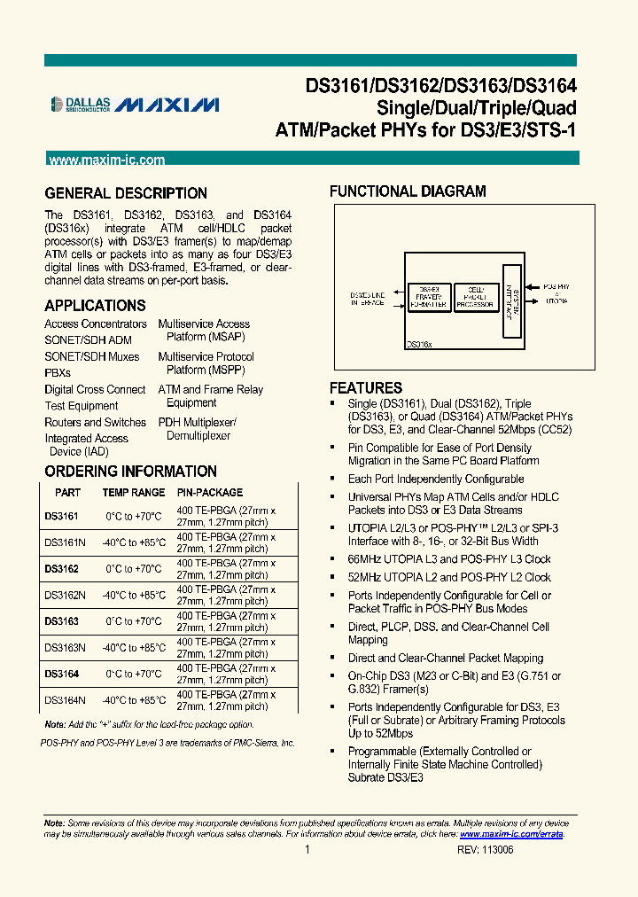DS3161_4955835.PDF Datasheet