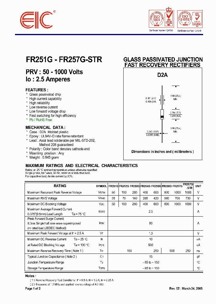 FR251G05_4956278.PDF Datasheet