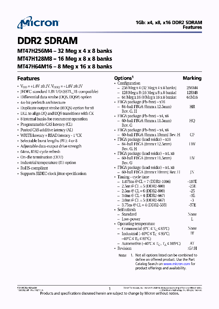 MT47H256M4CF-187EL_4956912.PDF Datasheet