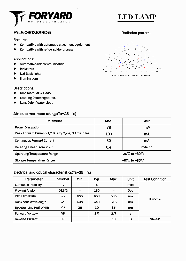 FYLS-0603BSRC-5_4957934.PDF Datasheet