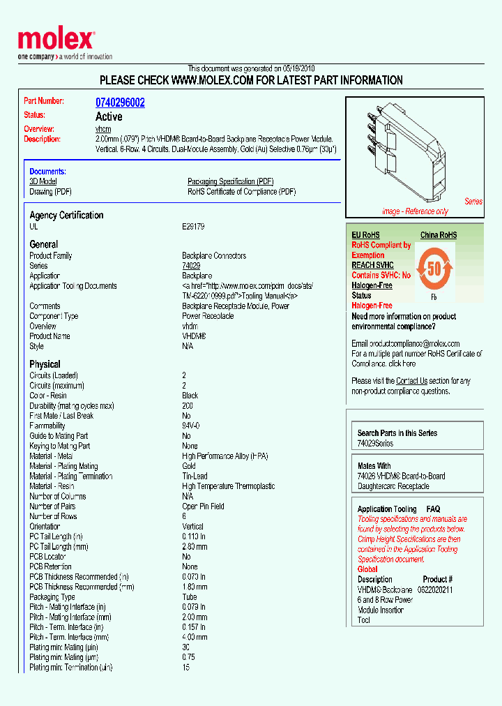0740296002_4957958.PDF Datasheet