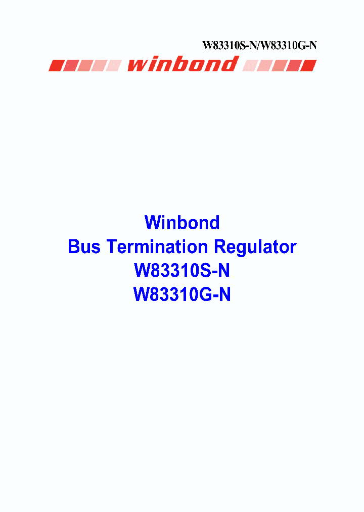 W83310G-N_4959285.PDF Datasheet