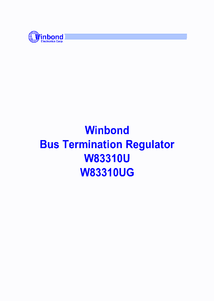 W83310U_4959288.PDF Datasheet